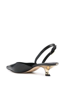 Zapatos Michael Kors Luna Sling Pump Negro