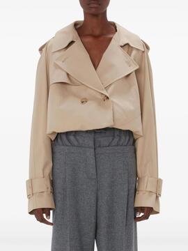 Gabardina JW Anderson Short Trench Coat Beige