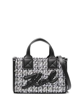 Bolso Karl Lagerfeld K/Skuare Small Tote Bouclé