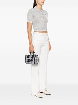 Bolso Karl Lagerfeld K/Skuare Small Tote Bouclé