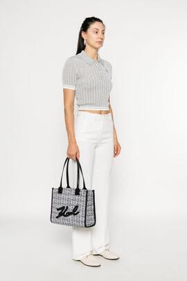 Bolso Karl Lagerfeld K/Skuare Medium Tote Bouclé