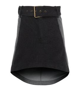 Falda JW Anderson Panelled Mini Skirt Denim Gris