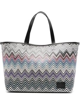 Bolso Missoni Shopping Small Multicolor Negro