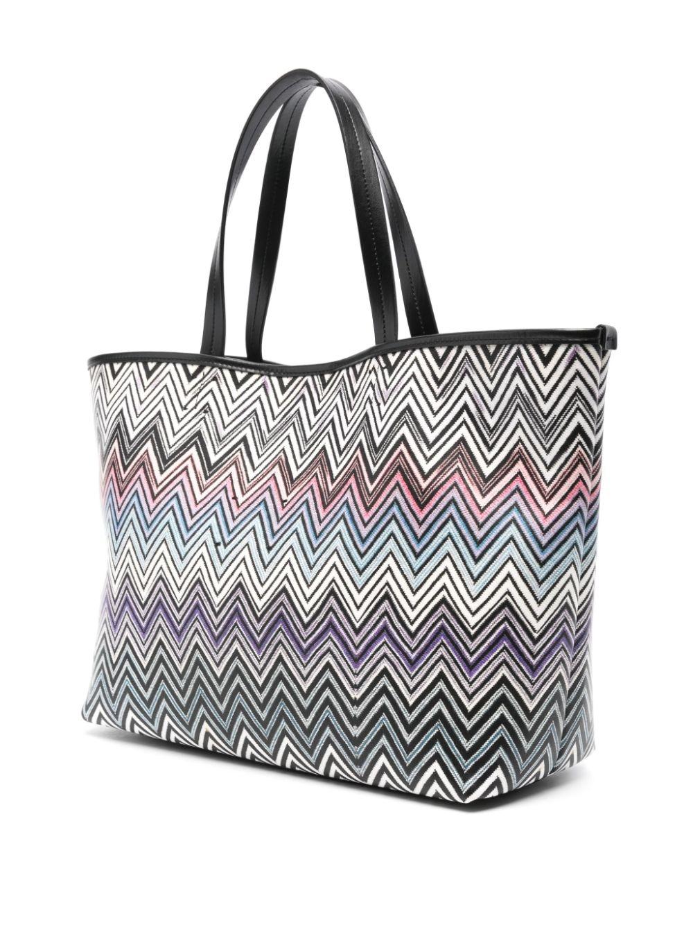 Bolso Missoni Shopping Small Multicolor Negro