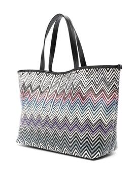 Bolso Missoni Shopping Small Multicolor Negro