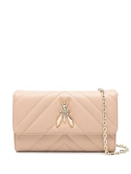 Bolso Patrizia Pepe Fly Bamby Quilted Camel Beige