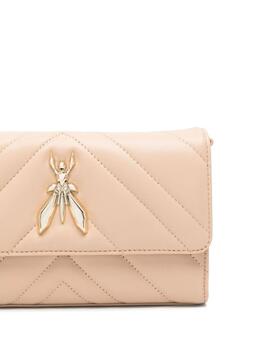 Bolso Patrizia Pepe Fly Bamby Quilted Camel Beige