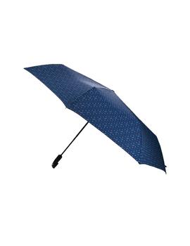 Paraguas Love Moschino azul estampado