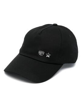 Gorra Chiara Ferragni Eye Star Metal Negra