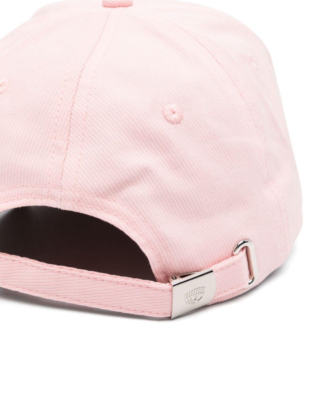 Gorra Chiara Ferragni Eye Star Metal Rosa