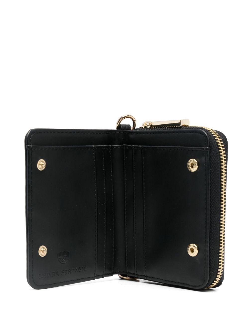 Cartera Chiara Ferragni Eyelike Buckle Negra