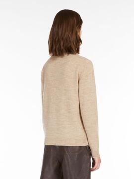 Jersey Max Mara Weekend Ombrosa Intarsia Marrón