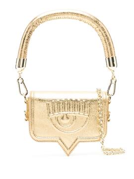 Bolso Chiara Ferragni Eyelike Sketch Dorado