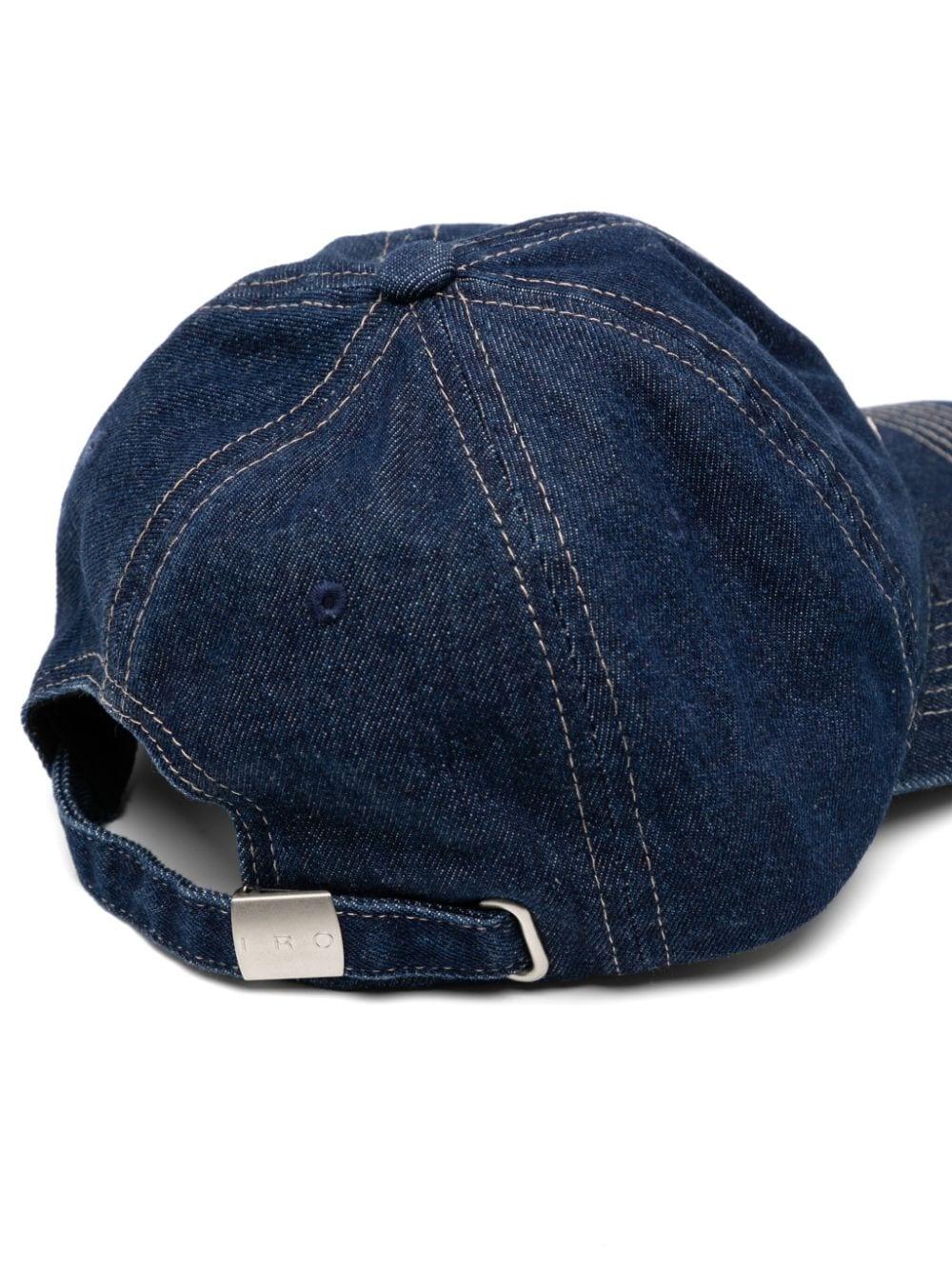 Gorra IRO Greb Raw Denim