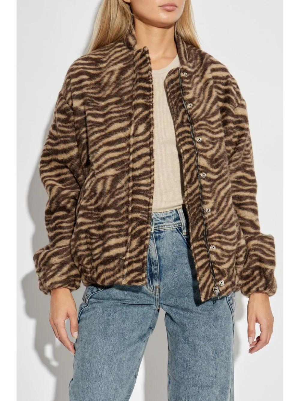 Chaqueta IRO Louane Animal Print