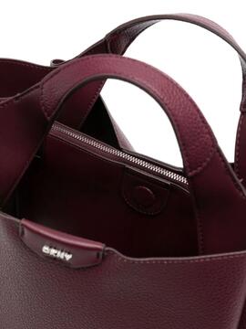 Bolso DKNY Willa Satchel Burdeos