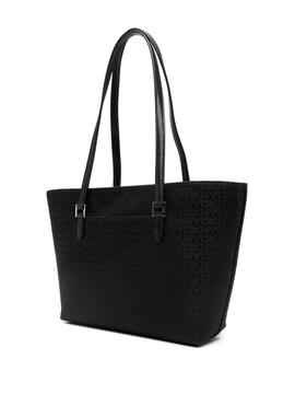 Bolso DKNY Bryant Ave Medium Tote Monograma Negro