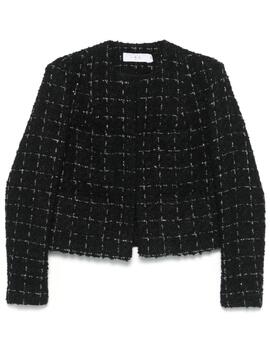 Chaqueta IRO Malano Bouclé Negra