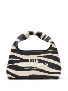 Bolso Marc Jacobs The Zebra Leather Mini Sack