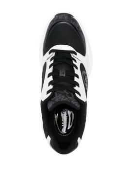 Sneakers Michael Kors Zuma Trainer Blanca y Negra