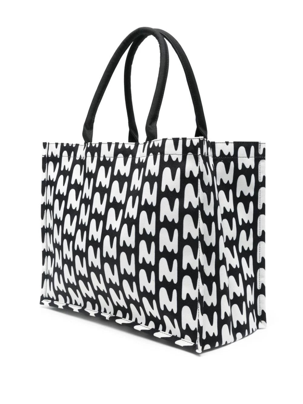 Bolso MSGM Monogram Printed Tote