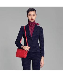 Chaqueta Marc Jacobs azul índigo Loretta Jacquard