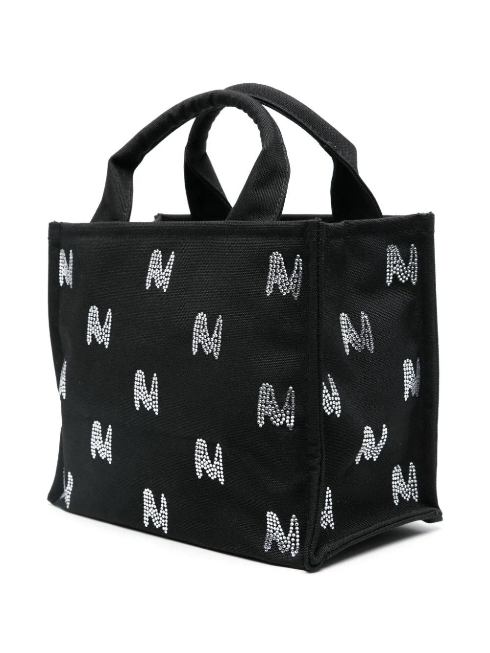 Bolso MSGM Small Monogram Sparkling Printed Tote