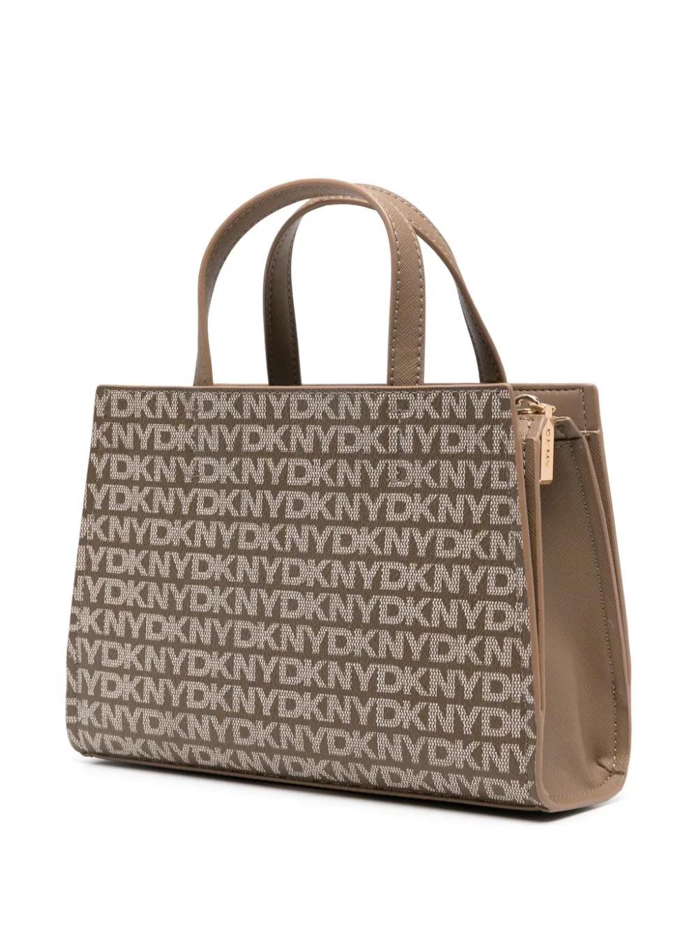 Bolso DKNY Avril Crossbody Satchel Monograma