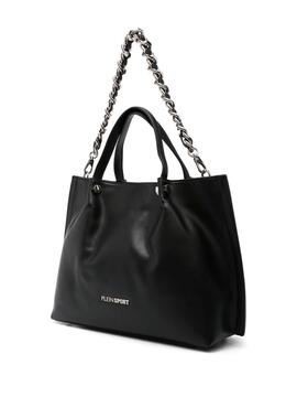 Bolso Plein Sport Tote Devon FW24 Negro