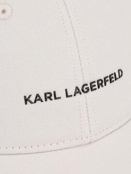 Gorra Karl Lagerfeld K/Essential Cement Cruda