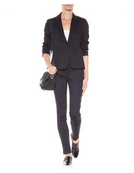 Chaqueta Marc Jacobs azul índigo Loretta Jacquard