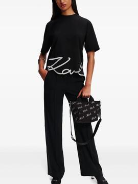 Bolso Karl Lagerfeld K/Signature Small Rhinestone