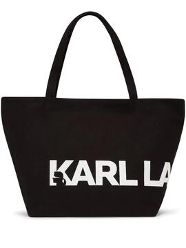 Bolso Karl Lagerfeld K/Essential Logo Shopper BLK