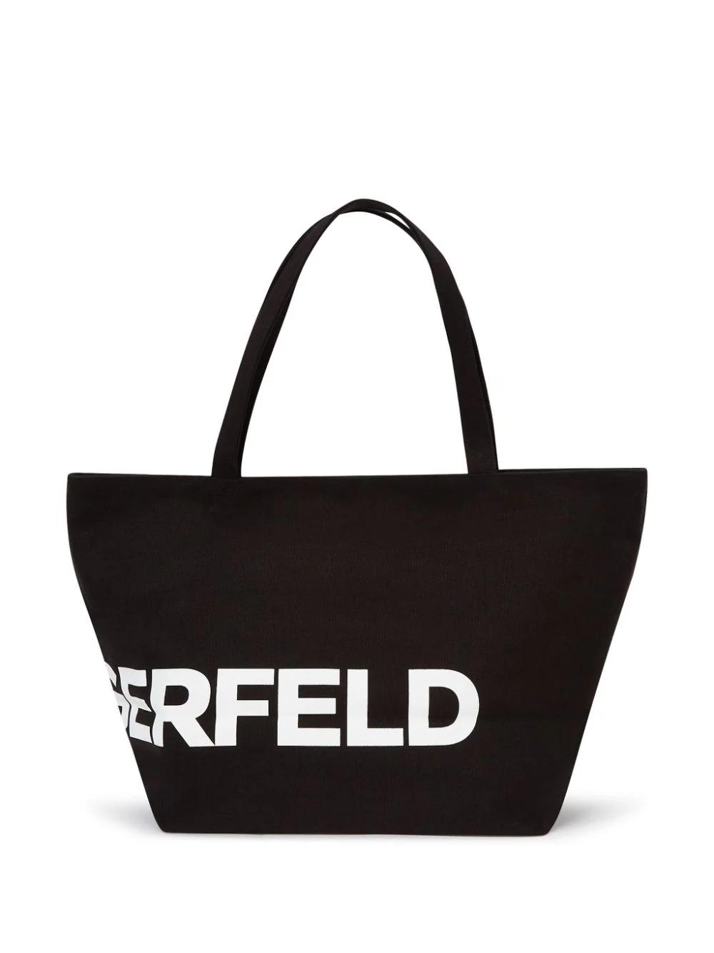 Bolso Karl Lagerfeld K/Essential Logo Shopper BLK