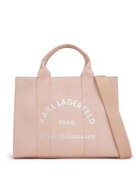 Bolso Karl Lagerfeld RSG Square Medium Tote Rosa