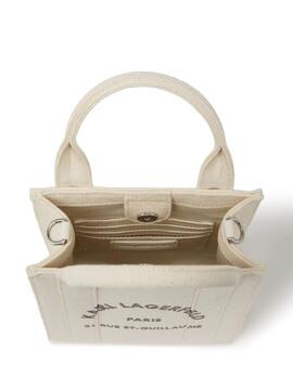 Bolso Karl Lagerfeld RSG Square Small Tote Natural