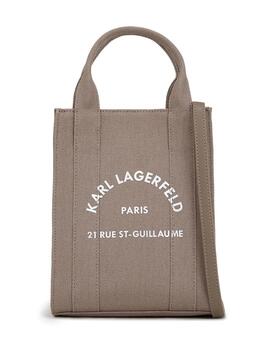 Bolso Karl Lagerfeld RSG Square Small Tote Ash