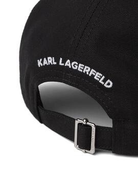 Gorra Karl Lagerfeld K/Ikonik 2.0 Choupette Negra