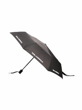 Paraguas Karl Lagerfeld Negro Essential Umbrella