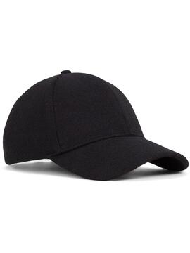 Gorra Karl Lagerfeld K/Ikonik 2.0 Wool Cap Negra