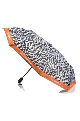 Paraguas Karl Lagerfeld K/Zebra Umbrella Blanco y