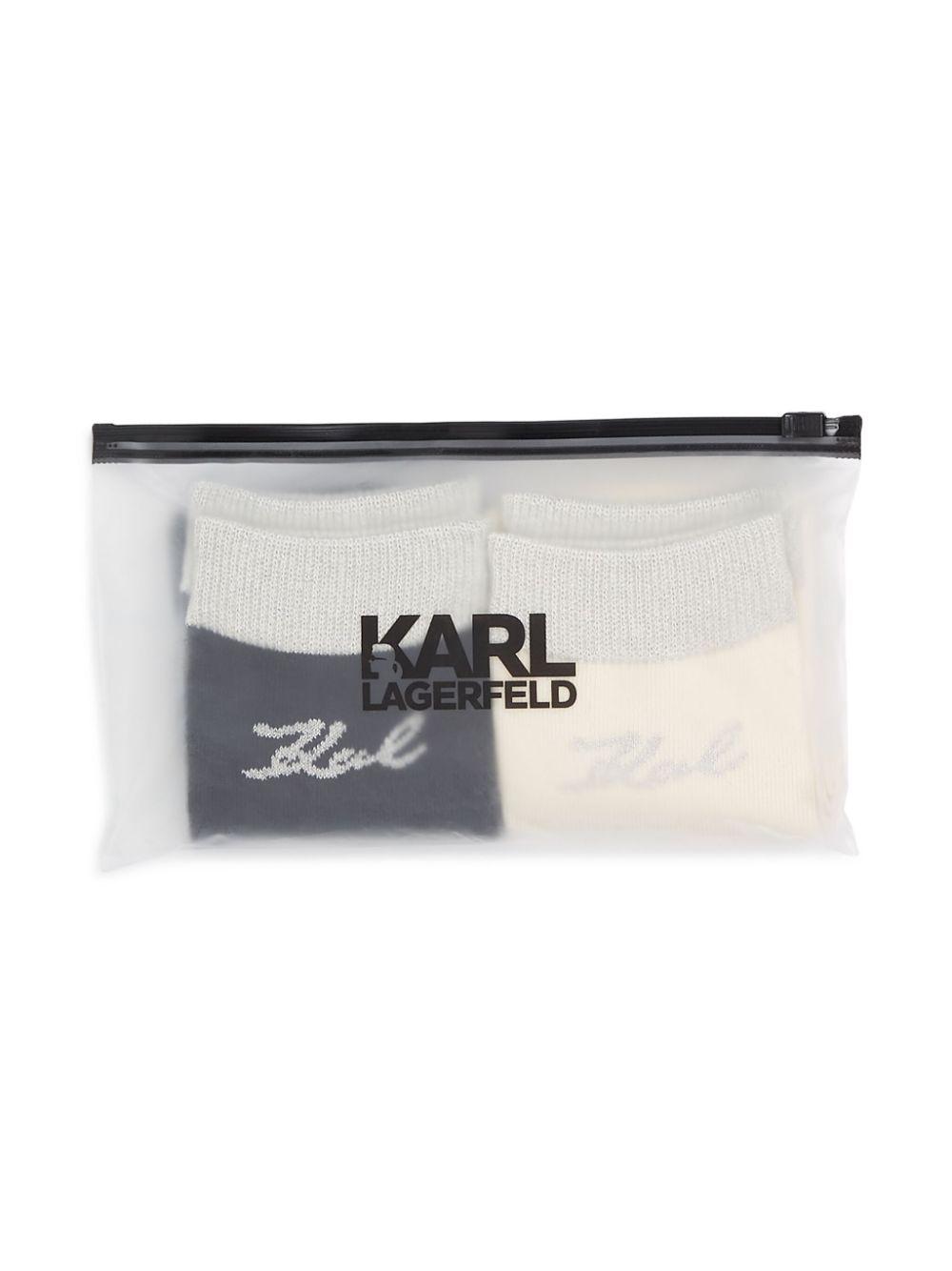 Calcetines Karl Lagerfeld K/Signature Lurex Socks