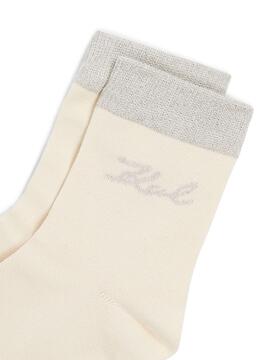 Calcetines Karl Lagerfeld K/Signature Lurex Socks