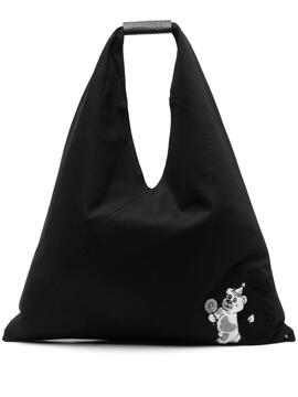 Bolso MM6 Japanese Handbag Negro Teddy