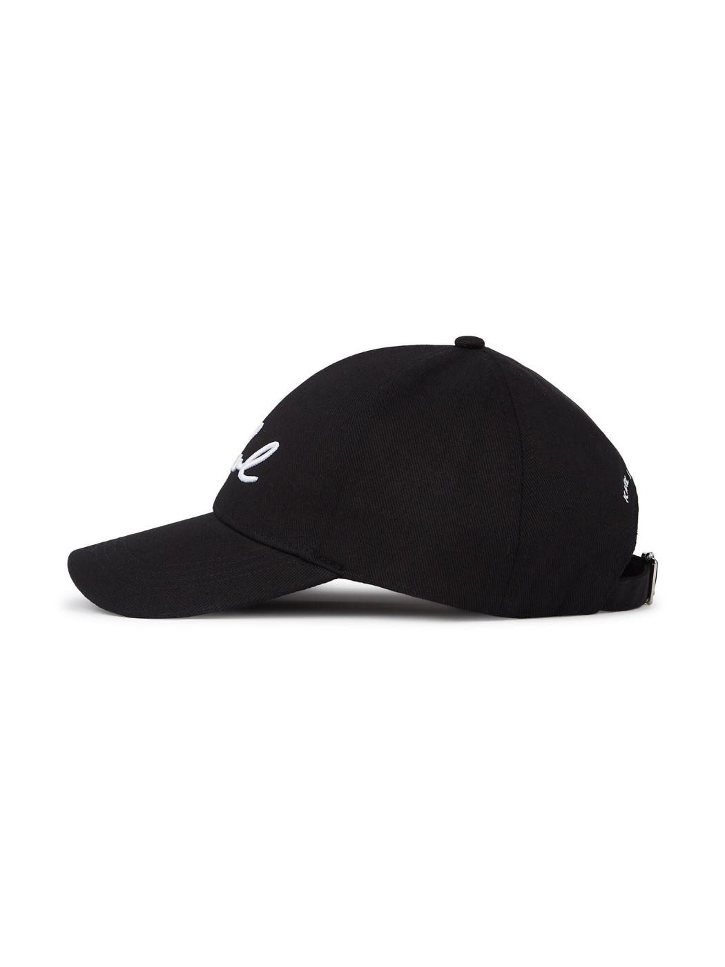 Gorra Karl Lagerfeld K/Signature Negra