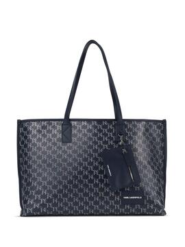 Bolso Karl Lagerfeld K/Voyage Tote Monogram Azulón