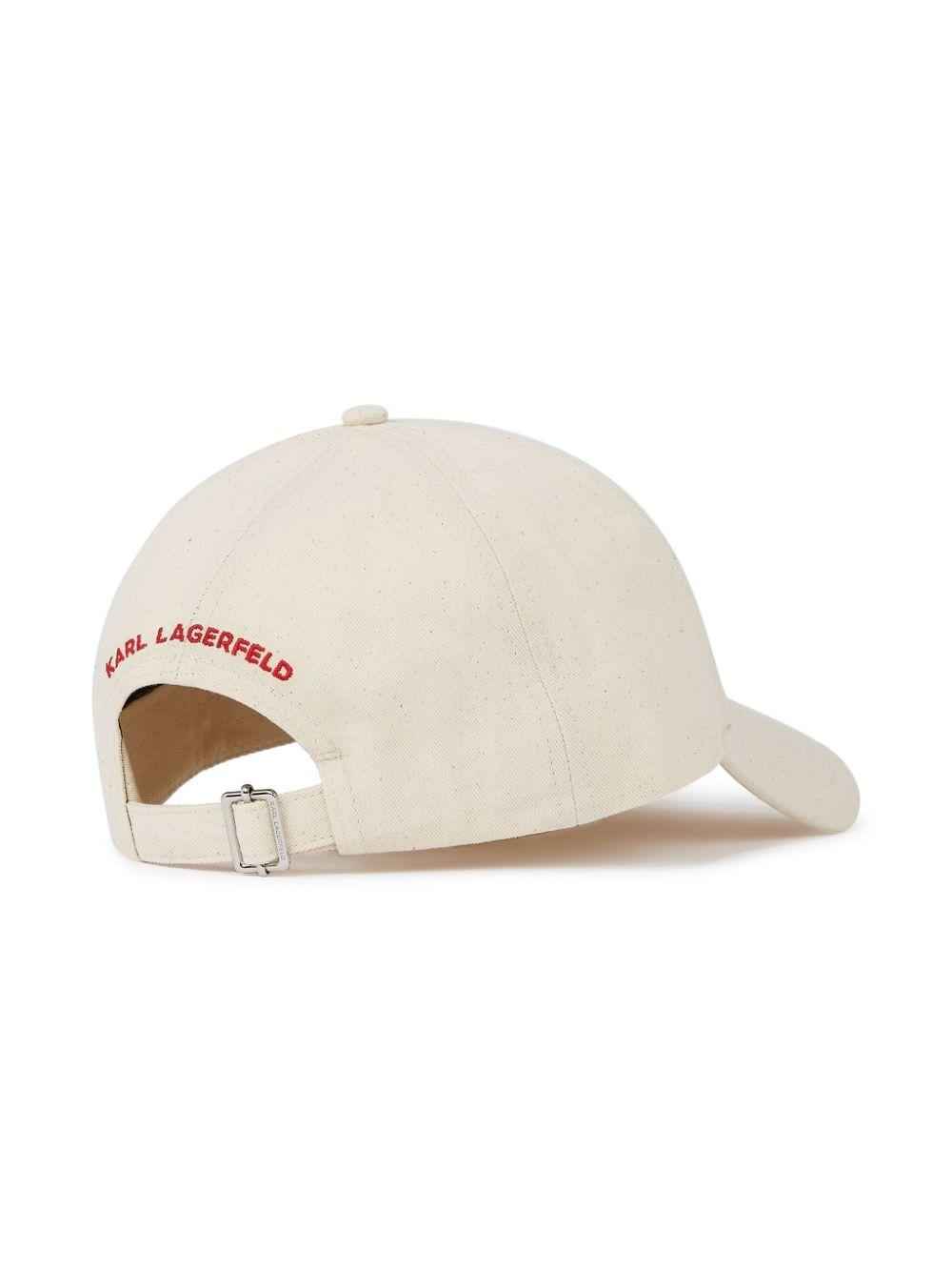 Gorra Karl Lagerfeld K/Hearts Cruda