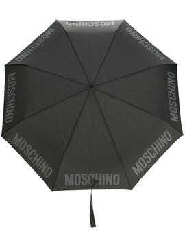 Paraguas Moschino Logo Mini  Gris