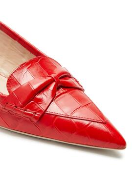 Slingback Nº21 Stampa Cocco Rojo