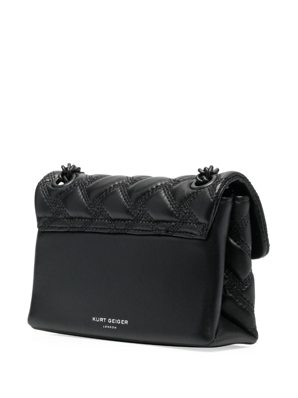 Bolso Kurt Geiger Mini Kensington Drench Negro